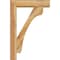 Ekena Millwork Legacy Block Rough Sawn Bracket w/ Offset Brace, Western Red Cedar, 6"W x 24"D x 36"H BKT0604X24X36LEC05RWR - alternate 4
